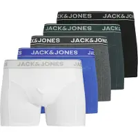 Jack & Jones Boxers 'JACBLACK FRIDAY' bleu roi / gris chiné / vert foncé / noir / blanc