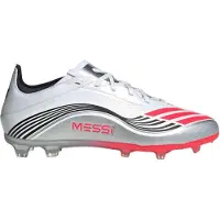 Adidas Chaussure de sport 'F50 Messi Elite' rouge / noir / argent / blanc