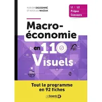 De Boeck Supérieur Macroéconomie en 110 visuels - Marion Dieudonne