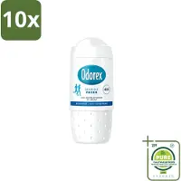 Odorex 10 déodorants roll-on Marine Frais - Sans alcool - 50 ml - Lot de 10 pièces