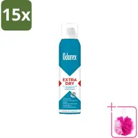 Odorex 15 sprays anti-transpirants Extra Dry Sensitive - 150 ml - Lot de 15 pièces