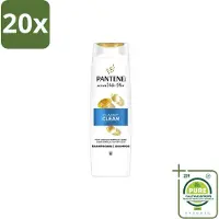 Pantene 20 flacons de shampooing Pro-V Classic Clean, 250 ml - Lot de 20 pièces