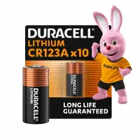 Duracell Ultra M3 Photo DL123 - Batterie de caméscope CR123A Li