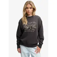 Superdry Sweat-shirt beige foncé / noir