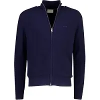 Gant Regular Fit Cardigan Bleu du soir, Chevron
