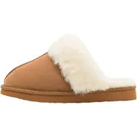 Bianco Pantoufle 'SWEETIE' marron / blanc cassé