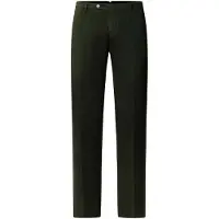 Hackett London pour homme. HM2100116 Pantalon chino Kensington vert foncé (33/32), Casuel, Coton