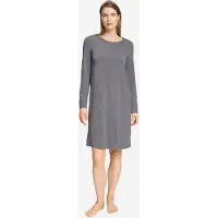 Hanro Chemise de nuit 'Natural Elegance' gris