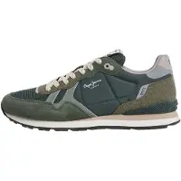 Pepe Jeans Brit League Trainers Vert EU 44 Homme