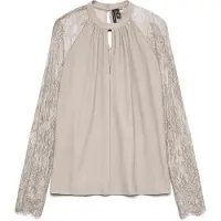 Vero Moda Chemisier 'VMMILLA' taupe