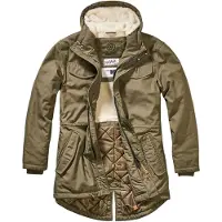 Brandit Parka mi-saison 'Marsh Lake' kaki