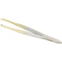 Sibel EHP Tweezers Depilate Straight Gold