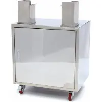 Maxima - Gastro Châssis pour presse-oranges - pour Maj -25 / Maj -25SS / Maj -45 - excly - poubelle - sur roulettes