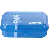 Step by step Cat Lilly, Lunch box, Bleu