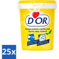 DOR 25 savons solides "D'Or Naturreine" – Savons de nettoyage solides – 1 kg – Pack économique – 25 pièces