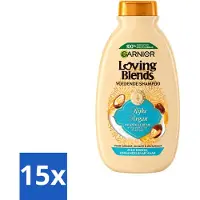 Garnier Loving Blends Shampooing riche à l'argan 300 ml - Pack avantage - 15 pièces