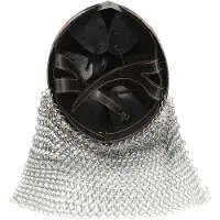 vidaXL Casque de chevalier antique pour GN Argenté Acier