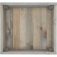Esschert Design Jardinière Sur Roulettes - L 39 X L 39 X H 24,7 Cm - Bois