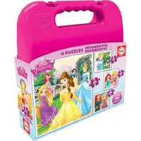 Educa Puzzle 12-16-20-25 pièces Princesse Disney 16508