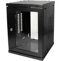 Generique LogiLink SOHO - Armoire - montable sur mur - noir, RAL 9004 - 8U - 10