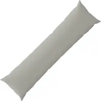 vidaXL Housse De Coussin Heerlen Gris 40 X 145 Cm Polyester