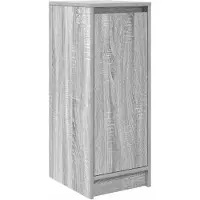 vidaXL Armoire à chaussures sonoma gris 29,5x34x76 cm bois ingénierie