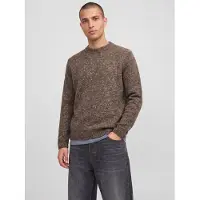 Jack & Jones Niel Sweater Marron,Gris 2XL Homme