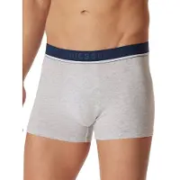Schiesser Boxers bleu marine / gris / rouge / blanc