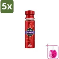 Old Spice 5 sprays déodorants Rockstar, 150 ml - Lot de 5