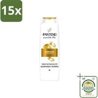 Pantene 15 flacons de shampooing Pro-V Repair & Protect, 250 ml - Lot de 15