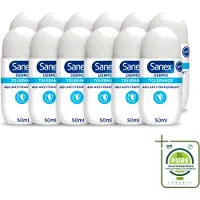 Sanex 12 déodorants roll-on Dermo Tolerance, 50 ml - Lot de 12 pièces