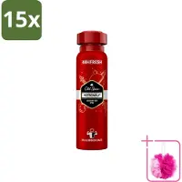 Old Spice 15 sprays déodorants Astronaut, sans aluminium, 150 ml - Pack économique - 15 pièces