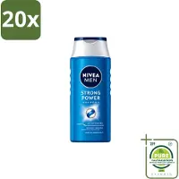 Nivea 20 x Shampoo MEN Strong Power - 250 ml - Lot de 20 pièces