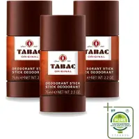 Tabac 3 déodorants sticks "Original" - 75 ml - Lot de 3