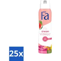 Fa Pflege Fa Déodorant Spray Fiji Dream 150 ml - Pack avantage - 25 pièces