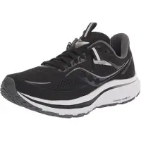 Saucony Chaussure de course pour femmes Omni 21, couleur noire et blanche, taille 37