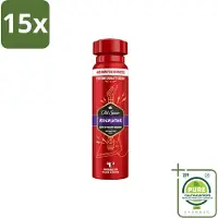 Old Spice 15 vaporisateurs déodorants Rockstar, 150 ml - Lot de 15 pièces