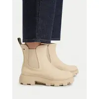 Tommy Hilfiger Bottes en caoutchouc sable