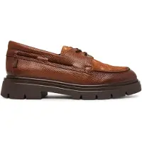 Hispanitas pour femme. BHI265185 Chaussures en cuir Newyork marron (36), 1 à 3 cm, Aucun, Casuel