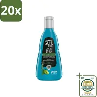 Guhl 20 flacons de shampooing Men Vol & Sterk - 250 ml - Lot de 20 pièces
