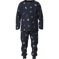 Name it Pyjama 'NMNVISMAS' marine / pueblo / rouge foncé / blanc