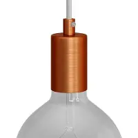 Creative Cables Kit De Douille De Lampe Flat Top E26 Cylindrical