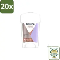 Rexona 20 déodorants roll-on Women Maximum Protection Sensitive, formule pour peaux sensibles, anti-transpirant, 45 ml - Pack économique - 20 pièces