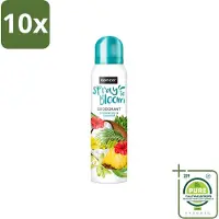 Sence 10 déodorants Tropical Joy & Coconut - 150 ml - Lot de 10 pièces