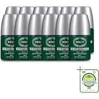 BRUT 12 déodorants roll-on Original - 50 ml - Lot de 12 pièces
