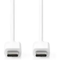 Nedis Câble USB USB 2.0 USB-C Mâle USB-C Mâle 60 W 480 Mbps -