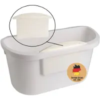 Intirilife Poubelle de cuisine Spatule à ordures Poubelle Déchets résiduels Suspendu