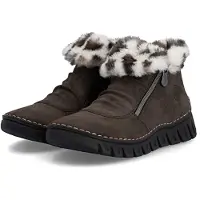 Rieker Damen Stiefelette gefüttert Braun 57551-25
