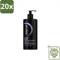 Syoss 20 flacons de shampooing Intense Plex - 440 ml - Lot de 20 pièces