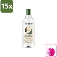 Timotei 15 flacons de shampooing 2-en-1 nourrissant - 300 ml - Lot de 15